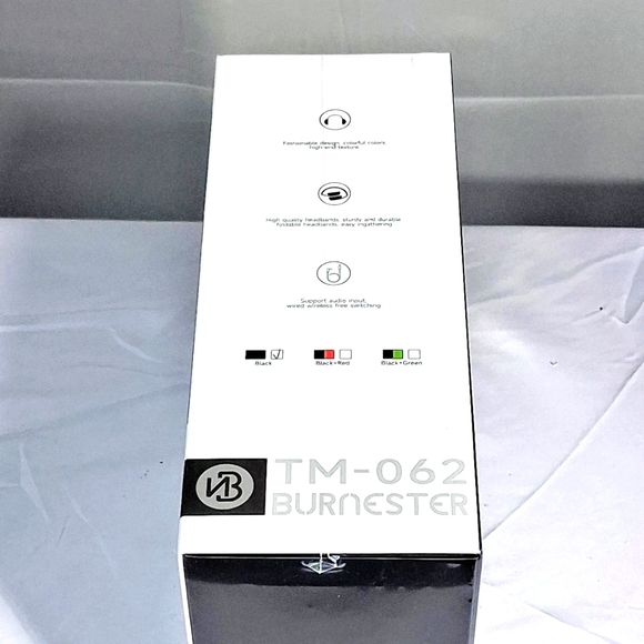 Burnester Black New In Box Wireless Noise Canceling Headphones - Picture 7 of 11